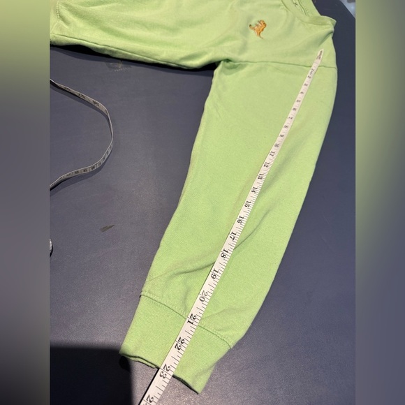 American Museum of Natural History Green Dinosaur T Rex Fleece Sweatshirt Size M - Picture 7 of 8